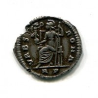 Valentiniano I (364-375 d.C.): siliqua "VRBS ROMA" (RIC#11a)