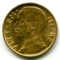Vittorio Emanuele III (1900-1943): 50 lire 1932-X (Gigante#22)
