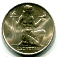 Svizzera, Confederazione: 20 franchi 1936 "Pro Patria" (KM#41)
