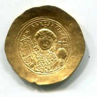 Costantino IX (1042-1055): histamenon, Nomisma (Sear#1830)
