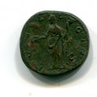 Crispina (180-182 d.C.): dupondio "IVNO LUCINA" (RIC,III#680), 14,46g