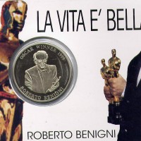 Somalia: 5 dollari 1999 "Roberto Benigni-La vita è Bella"