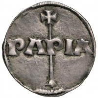 Pavia, Enrico di Baviera (1014-1024): denaro (MIR#834; Brambilla#4), grammi 1.25