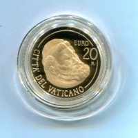Vaticano, Benedetto XVI (2005-2013): 20+50 euro 2011 "La Cappella Paolina Restaurata/San Pietro", in confezione originale