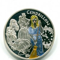 Francia, 2002:1 1/2 euro "Cenerentola",  in conf.originale