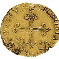 Bologna, Pio V (1566-1572): scudo (Muntoni#45; CNI#5), gr.3,13