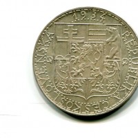 Cecoslovacchia, Repubblica (1918-1938): 20 Korun 1934 (KM#17)