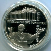 Vaticano 2006: 10 euro 2006 "Bernini: il colonnato di San Pietro" -Proof-