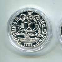 San Marino 2003: 10+5 euro "Olimpiadi di Atene", con certificato e scatola