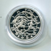 San Marino 2003: 10+5 euro "Olimpiadi di Atene", con certificato e scatola