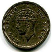 Rhodesia del Sud, Giorgio VI (1936-1952): 3 pence 1949 (KM#20)