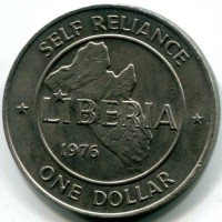 Liberia: 10 dollari 1976 "W.R. Tolbert" (KM#32)
