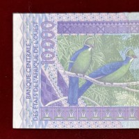 Africa Occidentale: 10.000 franchi 2012, firma 39(Pick#118Ag)