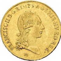 Milano, Francesco II (1792-1800: sovrana 1795 (CNI,V,413#4; Crippa,IV,212#6E; Montenegro#155)