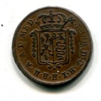 Milano, Maria Teresa (1740-1780): 1/2 soldo 1777 (CNI#99)