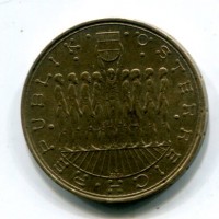 Austria, Repubblica: 20 scellini 1980