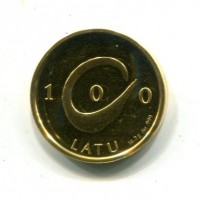 Lettonia: 100 latu 1998 (KM#40), grammi 16.28/999°°