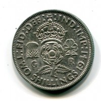 Gran Bretagna, Giorgio VI (1936-1952): 2 scellini 1941 (Spink#4081)
