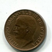Vittorio Emanuele III (1900-1943): 10 cent. 1923 "Ape" (Gigante#232)
