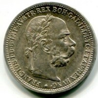Austria, Francesco Giuseppe (1848-1916): 1 corona 1893 (KM#2804)
