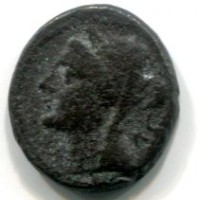 Sicilia, Leontini (212-200 a.C.): bronzo (Buceti#49)