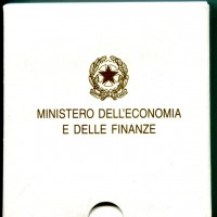 Italia 2003: 10 euro "Consiglio Unione Europea-Presidenza Italiana", in confezione originale.
