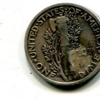 USA: 10 cent. 1924 "Mercury"
