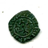 Napoli, Carlo II d'Angiò (1285-1309): denaro gherardino (M.I.R#26), gr.0,45