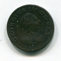 Irlanda, Giorgio III (1760-1820): farthing 1806 (KM#146.1)