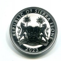 Sierra Leone: 1 dollaro 2023 "Buffalo" -Oncia-
