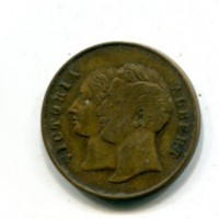 Gran Bretagna, Vittoria (1837-1901): gettone "Victoria-Albert" 
