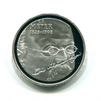 Svizzera, Confederazione: 20 franchi 1998 "C.F. Meyer" in confezione originale
