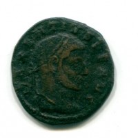 Massenzio (306-312 d.C.): follis "CONSERV VRB SVAE" zecca di Roma (RIC,VI#202a)