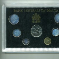 Malta: serie zecca 1991, 7 valori in confezione originale (KM#-)
