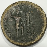 Vespasiano (69-79 d.C.): sesterzio del 71 d.C. "IVDAEA CAPTA" (RIC#167; Cohen#239; BMC#143; Hendin#1504), grammi 25.12, mm 34. Uno dei sesterzi più iconici e ricercati dai collezionisti di tutto il mondo