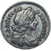 Gran Bretagna, Giorgio II (1660-1685): 1 penny 1677 (Spink#3375), grammi 0.50