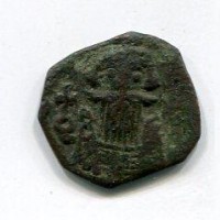 Costante II (641-668 d.C.): decanummo, zecca di Siracusa, anno 4° (Sear#1115A)