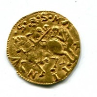 Lucca, Repubblica (1369-1799): ducato con armetta Balbani, databile al 1493-95 (Bellesia#65D; MIR#169/3; CNI,XI/101#162)