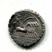 Antonia, Q. Antonius Balbus (83-82 a.C.): denario (Crawford#364/1), gr. 3,70
