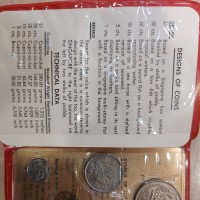 Singapore: serie zecca 1972, 6 valori in blister originale (KM#MS7, valore 85 $)