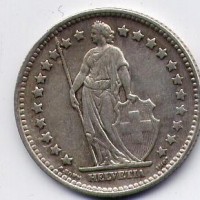 Svizzera, Confederazione: 1 franco 1947