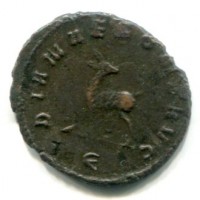 Gallieno (253-268 d.C): antoniniano "DIANAE CONS" (RIC#176), gr. 3,38
