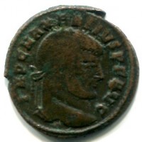 Massenzio (306-312 d.C.): follis " AETERNITAS AVG N" zecca di Ostia (RIC#35)
