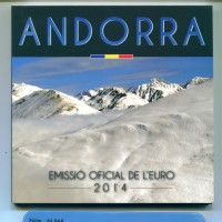 Andorra 2014: serie ufficiale zecca