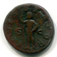 Gordiano III (238-244 d.C.): asse "IOVI STATORI" (RIC#299b), gr.8,76