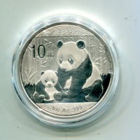 Cina: 10 yuan 2012 "Panda" -Oncia-
