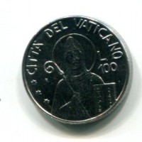 Vaticano, Giovanni Paolo II (1978-2005): 100 lire 1990-XII