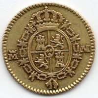 Spagna, Carlos III (1788-18089): 1/2 escudo 1788