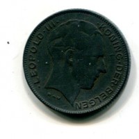 Belgio, Leopoldo III (1934-1950): 5 franchi 1941 "Legenda Fiamminga" (KM#130)

