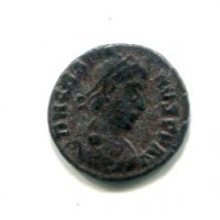 Graziano (367-383 d.C.): Ae IV "VOT XV MVLT XX" zecca di Siscia (RIC#31a), gr.1,39